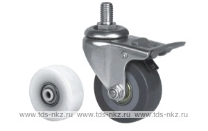 Колесо поворотное с болтом Lema BF3-TPA-50-40-B6