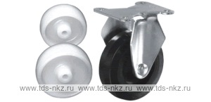 Колесо неповоротное Lema CE1-TPA-75-60-3
