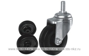 Колесо поворотное с болтом Lema CE3-PA-75-55-3