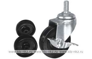 Колесо поворотное с болтом Lema CE3-PA-75-55-C3