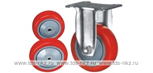 Колесо неповоротное Lema CF1-TPU-75-75-6