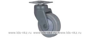Колесо поворотное с площадкой Lema EA2-TPE-125-90-7