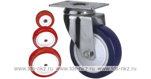 Колесо поворотное с площадкой Lema EG2-TPU-75-110-6