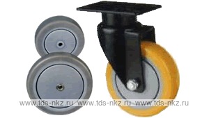 Колесо поворотное с площадкой Lema EH2-TPE-100-95-7