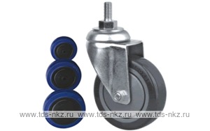 Колесо поворотное с болтом Lema EI3-RUB-125-140-7