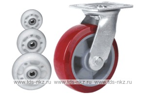 Колесо поворотное с площадкой Lema GA2-PO-125-250-6