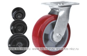 Колесо поворотное с площадкой Lema GA2-PL-125-220-6