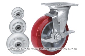 Колесо поворотное с площадкой Lema GA2-PO-150-230-S6