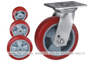Колесо поворотное с площадкой Lema GC2-TPU-200-330-6