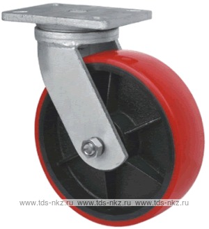 Колесо поворотное с площадкой Lema IC2-TPU-150-1300-6I